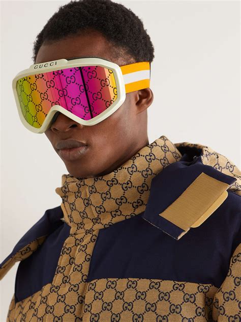 gucci snowboard for sale|gucci mirrored goggles.